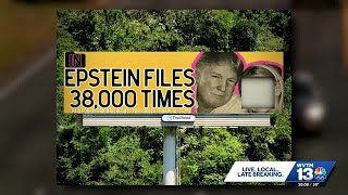 'Jaw dropping': Alabama billboard demands accountability from President Trump over Epstein files