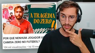 POR QUE NENHUM JOGADOR USA A CAMISA ZERO NO FUTEBOL?