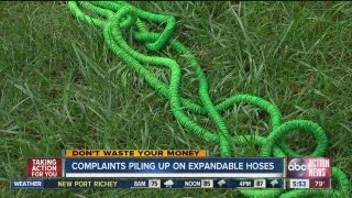 Expandable garden hose: hundreds of complaints