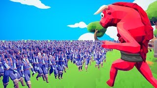 TABS How Many People To KILL A Mega MINOTAUR! (Totally Accurate Battle Simulator)