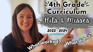 4th Grade Curriculum Hits & Misses 2023-2024 II What worked? What didn't?