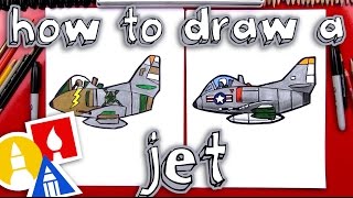 How To Draw A Jet Airplane
