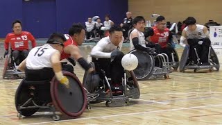 東京パラへ岩見沢合宿　車いすラグビー日本代表