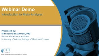 CITI Program Webinar Demo - Introduction to Meta-Analyses