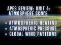 APES UNIT 4: Study Guide - Atmospheric Circilation