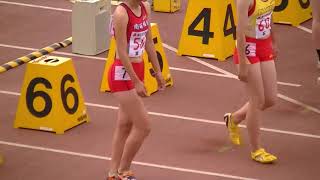 【陸上/ハードル】平成26年度第53回北信越高校総体 女子100mH予選4組目