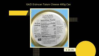 GAZI Erzincan Tulum Cheese 400g Can