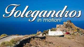 Folegandros In Motion: Summer Timelapse \u0026 Dive!