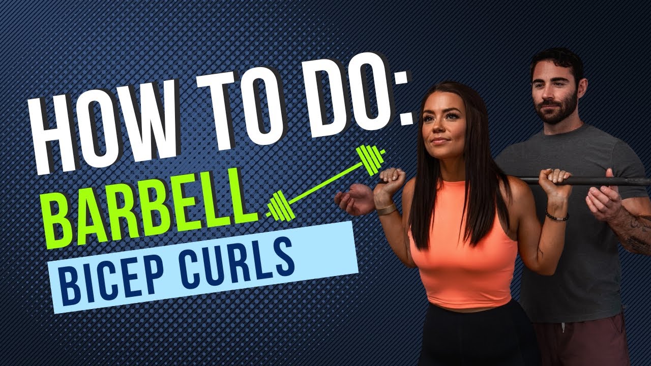 How To Do Barbell Bicep Curls - YouTube