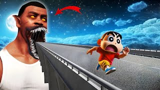 GTA 5 : Shinchan and Franklin can eat ANYTHING😱 | Gta 5 tamil | Gta 5 mods