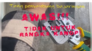 TANG keel penyambung bajaringan - tidak untuk rangka kanopi ‼️