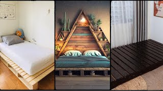 DIY Pallet Bed Frame Elegance for Your Bedroom