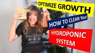 How to Clean HYDROPONICS System #hydroponics #indoorgardening