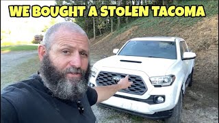 We Bought a Stolen 3RD Generation TACOMA and it was NASTY!