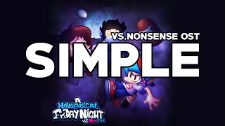 Simple || A Nonsensical Friday Night (Vs Nonsense V2) OST