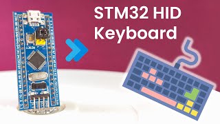 STM32 Blue Pill as a HID Keyboard | Bad USB | Ethical hacking