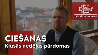 Tikšanās Baznīckalnā - Klusās nedēļas pārdomas. Ciešanas.