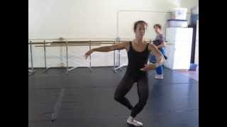 Adult Ballet Class: Glissade, Jeté, Pas de bourreé, Assemblé