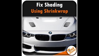 Fix shading in hardsurface modeling in blender | using amazing shrinkwrap