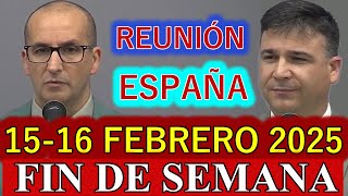 Reunión de este Fin de Semana 15-16 Febrero 2025 ESPAÑA | Discurso - Estudio de la atalaya