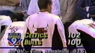 Celtics at Bulls Larry Bird Game Winner against Jordan