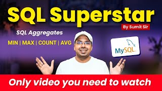 Master SQL Aggregates: MIN, MAX, COUNT, AVG With Examples