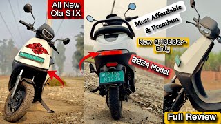 OLA S1X 4khw 2024 Model Full Details Review Price $ Most Affordable Premium Electric Scooter ✅