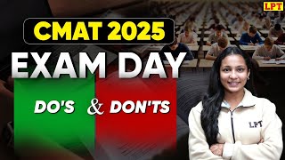 CMAT 2025: Do's and Don'ts in Exam | Last Minutes Tips for CMAT Exam 2025