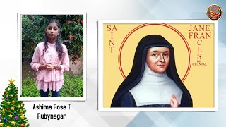 അനുദിന വിശുദ്ധർ //ഡിസംബർ 12//St.Jane Francis De Chantal//Ashima rose T//Rubynagar//