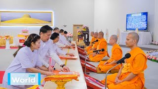 วัดพระธรรมกายมินเนโซตา จัดพิธีบุพเปตพลี