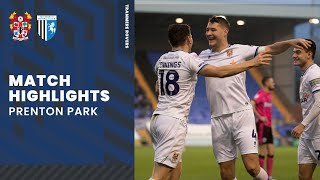 Match Highlights | Tranmere Rovers v Gillingham | League Two