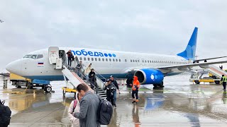 Pobeda Boeing B737-800 tripreport | Minsk – Moscow