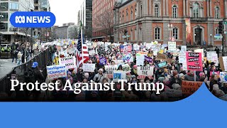 Thousands march against Donald Trump’s inauguration in Washington | ABC News