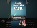 🤔¿COMO FIJAR un COMENTARIO en  LOS VIDEOS de YOUTUBE ? #consejosparanuevosyoutubers #shorts