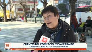 Guardia ocupó un palo para golpear a mecheros en Valparaíso: Habría sido despedido