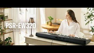 Yamaha Portable Keyboard PSR-EW320 Overview Video