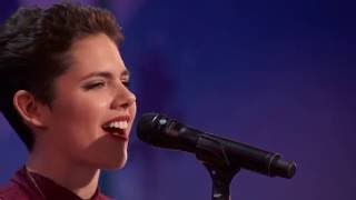 America's Got Talent 2016 Audition - Calysta Bevier Cancer Survivor Gets Simon's Golden Buzzer