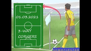 Football predictions today(01.03.2021)Daily Betting Tips|3-Way Corners|Soccer Tips|Betting Strategy