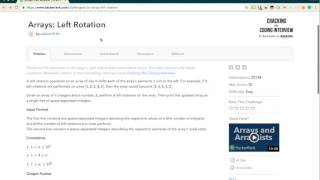 HackerRank: "Arrays: Left Rotation" Solution (Ruby)