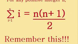 Not More Maths for Dummies 1.1: Sigma notation
