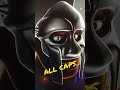 ALL CAPS… #shorts #shortsyoutube #blender #mfdoom #subscribetomychannel