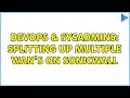 DevOps & SysAdmins: Splitting up multiple WAN's on Sonicwall (2 Solutions!!)