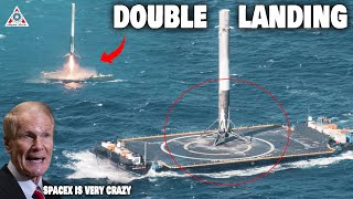 Unusual Falcon Heavy is to make dual landing on Drone Ships...