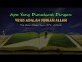 Pdt. Esra Soru : APA YANG DIMAKSUD DENGAN YESUS ADALAH FIRMAN ALLAH