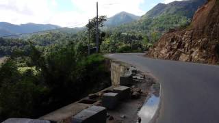 Riding around Sri Lanka. Mountains. Walapane