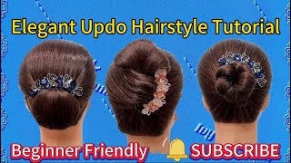 3 Elegant Updo Hairstyle Tutorials