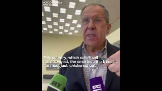 'They chickened out': Lavrov blasts US denial of Russian journalist visas to UN trip