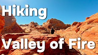 [4K] Full Hike of White Domes Loop Trail with Friend | Valley of Fire State Park, Near Las Vegas