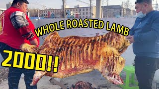 2,000 yuan roasted whole lamb, brother monkey serves hard dishes