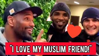 Yoel Romero "I love my Muslim friend KHABIB"❤